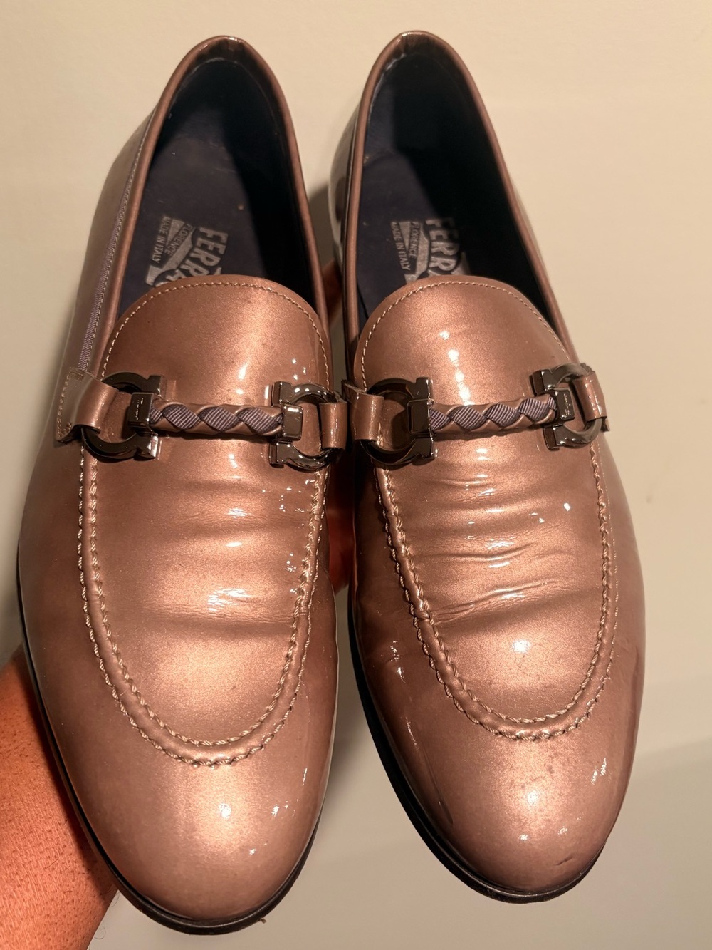 Salvatore Ferragamo Horse Bit Loafers